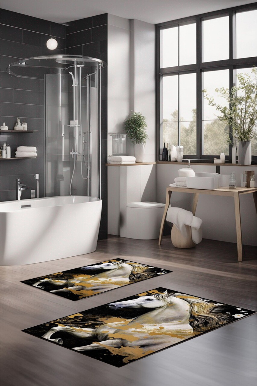 Set covorase de baie, L'essentiel Maison, CT-5420, Multicolor - imagine 3